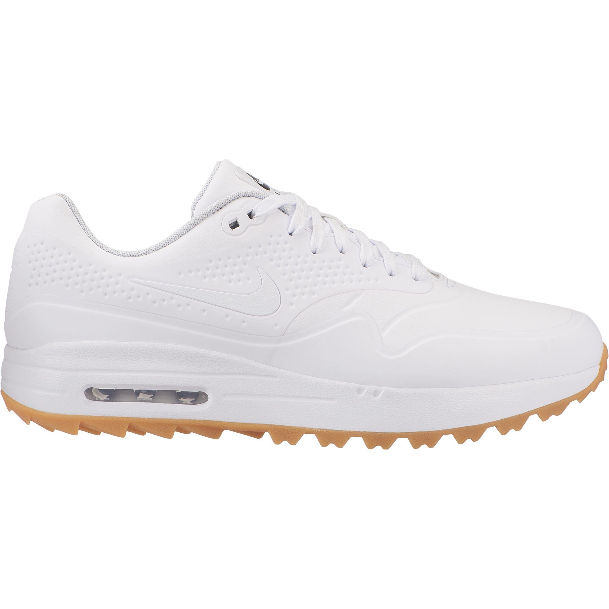 Air max 1 g spikeless golf shoes on sale - white/light brown